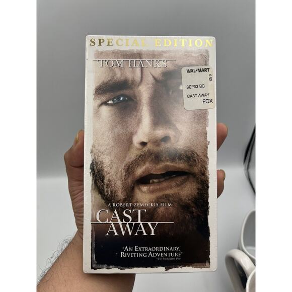 Cast Away (VHS, 2001, Special Edition) IGS Quality Factory Sealed - Picture 5 of 7